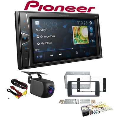 Pioneer Autoradio Touchscreen Rückfahrkamera für MAN TGX ab 2007 in schwarz