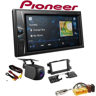 Pioneer Autoradio Touchscreen Rückfahrkamera für Mazda CX-5 ab 2012 schwarz
