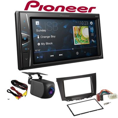Pioneer Autoradio Touchscreen Rückfahrkamera für Suzuki Kizashi ab 2009 schwarz