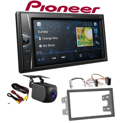Pioneer Autoradio Touchscreen Rückfahrkamera für Volkswagen VW Polo 9N ISO