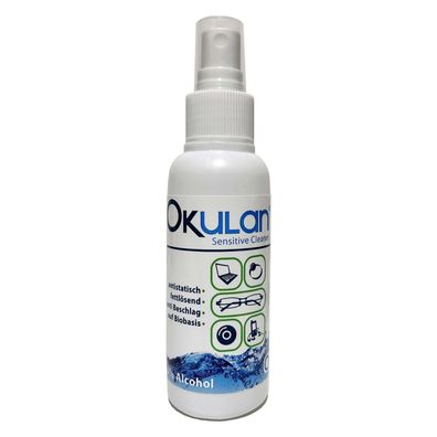 OKulan Sensitive Cleaner Brillenreiniger Spray 100 ml.