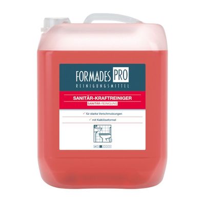 Formades PRO Sanitärkraftreiniger | 1 x 10 Liter Kanister