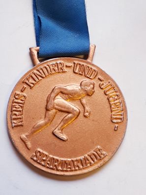 DDR Medaille Kreiskinder- und Jugendspartakiade 1978