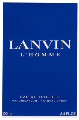 LANVIN L´HOMME Edt. EAU DE Toilette 100ml