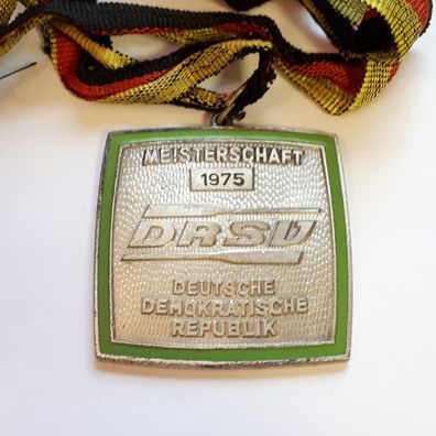 DDR Medaille DRSV Meisterschaft 1975