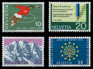 Schweiz 1970 Nr 929-932 postfrisch S2D43A6