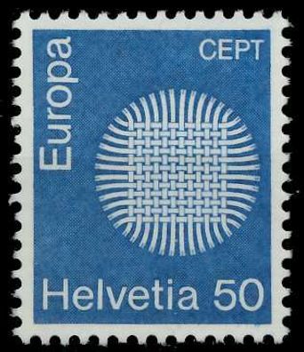 Schweiz 1970 Nr 924 postfrisch S2D43BA