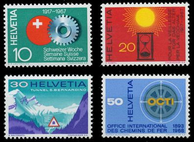 Schweiz 1967 Nr 858-861 postfrisch S2D4446