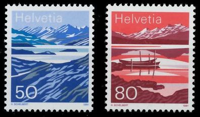 Schweiz 1991 Nr 1459-1460 postfrisch S2D9F7E
