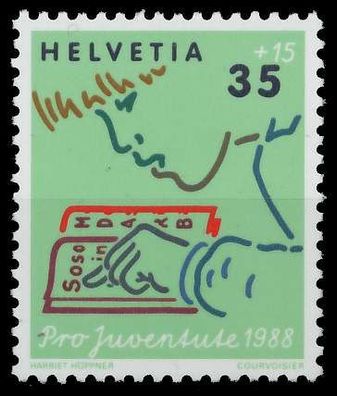 Schweiz PRO Juventute Nr 1381 postfrisch S2DA026