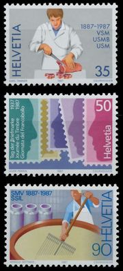 Schweiz 1987 Nr 1351-1353 postfrisch S2DA05A