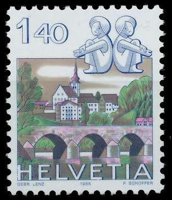 Schweiz 1986 Nr 1314 postfrisch S2DA076