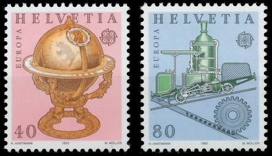 Schweiz 1983 Nr 1249-1250 postfrisch S2DA152