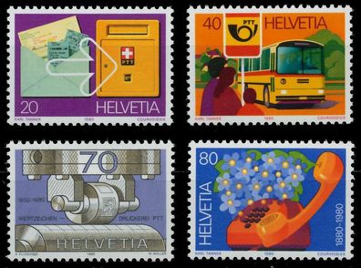 Schweiz 1980 Nr 1180-1183 postfrisch S2DA20A