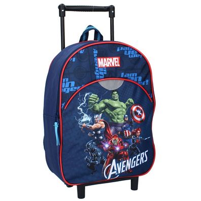 Kinder Trolley Rucksack | Marvel Avengers | 33 x 25 x 12 cm