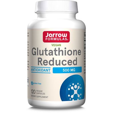 Jarrow Formulas, reduzierte Glutathione, 500mg, 120 Veg. Kapseln