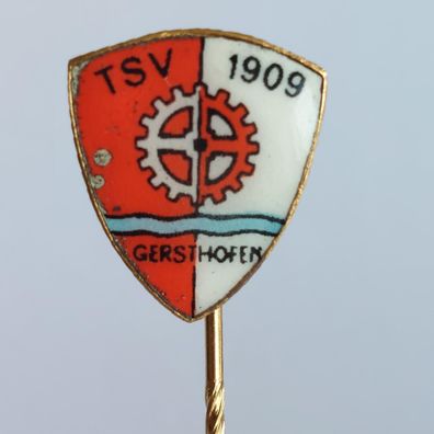 Fussball Anstecknadel TSV 1909 Gersthofen FV Bayern Schwaben Kreis Augsburg