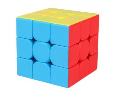 Turning Speedly Magic Cubes - 3x3 Puzzle-Gehirnspielzeug (2 Stück)