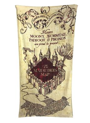 Harry Potter Handtuch Marauder's Map (150 x 75 cm)