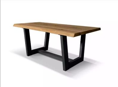 Esstisch Esszimmer Holz Esstische Tisch Stil Modern braun Design 90x180cm