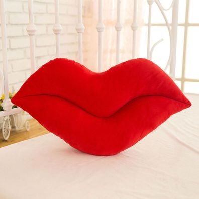 Lippen Werfen Kissen Weiche Mund Lippenkissen mit Kissen Dekorationen Rot 30cm