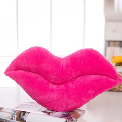 Lippen Werfen Kissen Weiche Mund Lippenkissen mit Kissen Dekorationen Pink 30cm