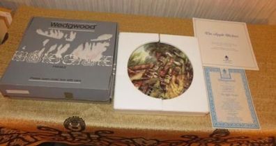 Wedgwood Sammel-Teller * The Apple Pickers * 1992 * Zertifikat * Chris Howells