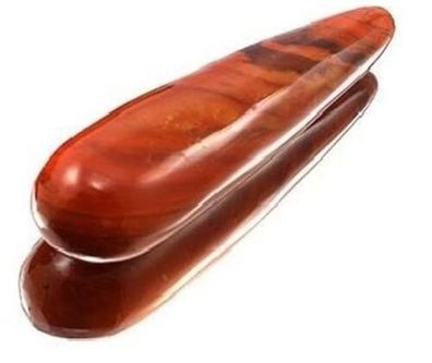 Massagestab aus rotem Jaspis* NEU *