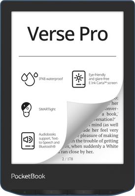 PocketBook Verse Pro - Azure DACH-Version