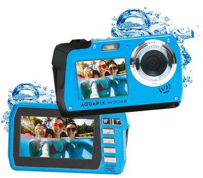 Aquapix Unterwasserkamera W3048-I ZollEdgeZoll Eisblau