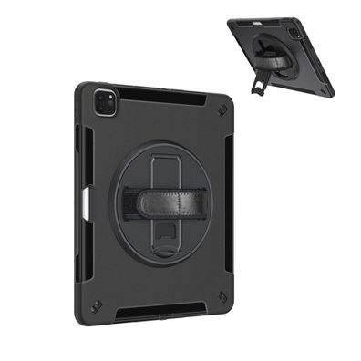 4smarts Rugged Case Grip für iPad Pro 12.9 (6. Gen), schwarz