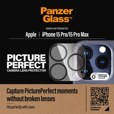PanzerGlass PicturePerfect Camera Prot. iPhone 15 Pro, Pro Max
