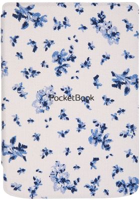 Pocketbook Shell Cover - Flowers 6Zoll