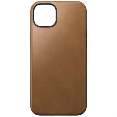 Nomad Modern Leather Case für iPhone 15 Plus in English Tan