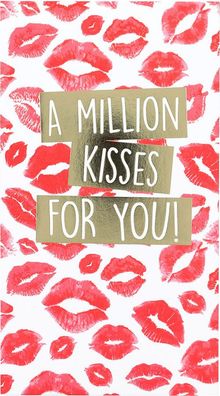 Postkarte Hello you 47-A million kisses for you!