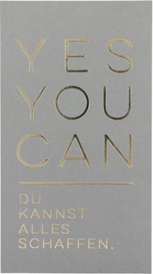 Postkarte Hello you 45-Yes you can - Du kannst alles schaffen