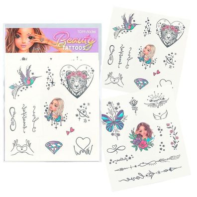 TOPModel Tattoos BEAUTY and ME - 1 Set bestehend aus 2 Boegen