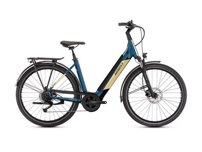 Ghost E-Teru B Essential Low EQ E-Bike 2022 petrol blue beige Größe M Special