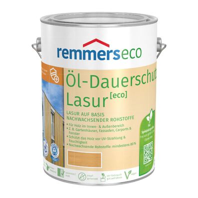 Remmers ECO Öl-Dauerschutz-Lasur matt Holzschutzlasur Holzlasur 0.75L Farbwahl