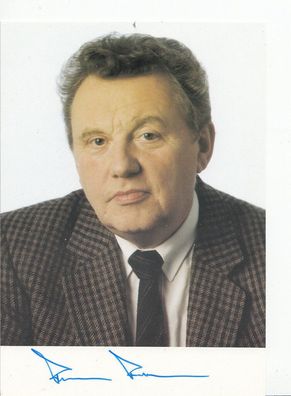 Friedhelm Fahrtmann Autogrammkarte Original Signiert + 229146