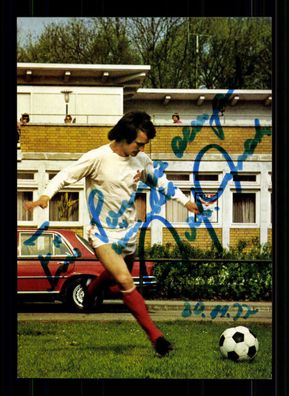 Wolfgang Overath Autogrammkarte 1. FC Köln Original Signiert + A 229038