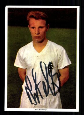 Berti Vogts Autogrammkarte Borussia Mönchengladbach Spieler 60er Jahre Orig Sign