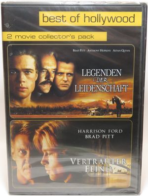 Legenden der Leidenschaft / Vertrauter Feind - Brad Pitt - Harrison Ford - DVD - OVP