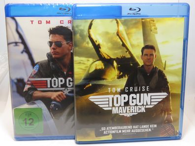 Top Gun & Top Gun-Maverick - Tom Cruise - Blu-ray - OVP