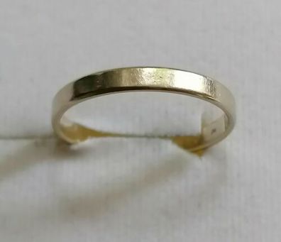 Goldring Ehering Gelbgold Ring 333 , Gr.60, kein Gravur
