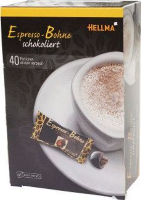 Hellma Espressobohnen schokoliert 40 Stück