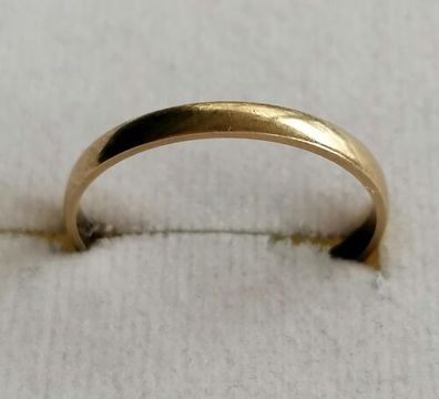 Goldring Ehering Gelbgold Ring 333, Gr.55
