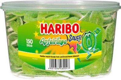 Haribo Saure Apfel-Ringe 150 Stück