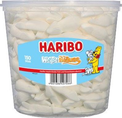Haribo Weisse Mäuse 150 Stück