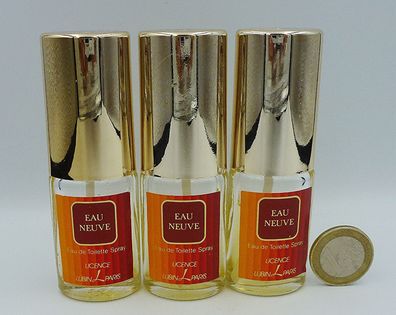 Vintage 3 X LUBIN EAU NEUVE - Eau de Toilette Spray je 10 ml